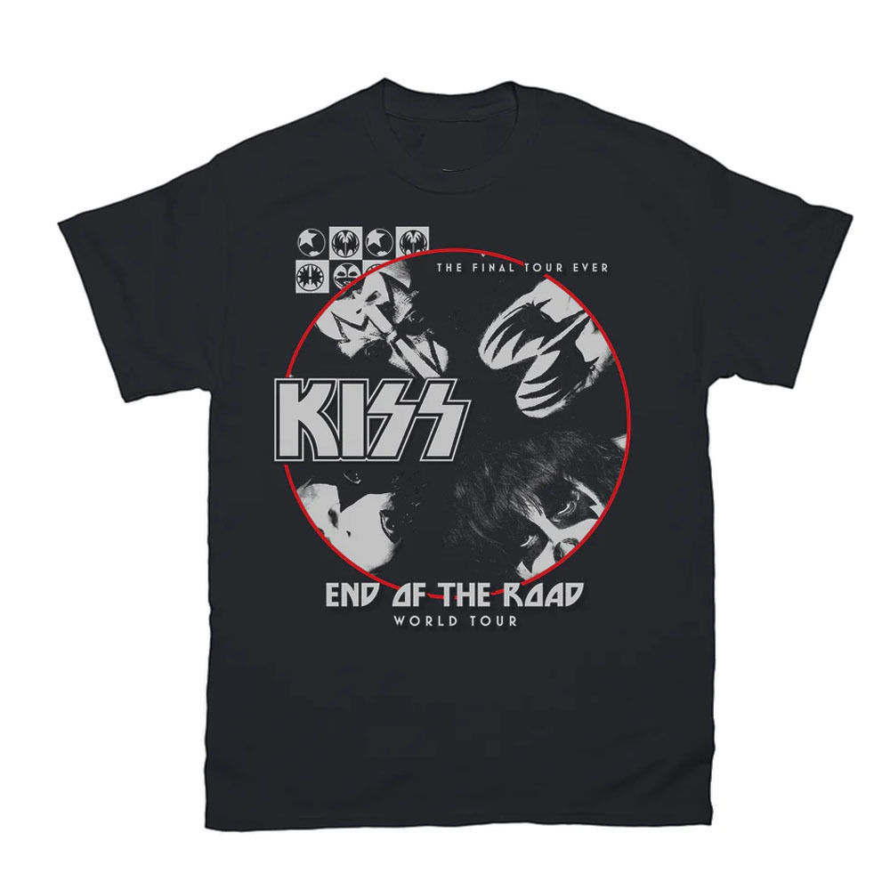 KISS Final Tour T-Shirt, Hip Hop Graphics Unisex T-shirt